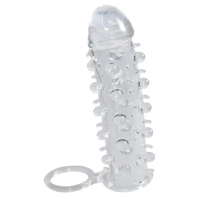 Orion Crystal Skin Hulle - насадка на член, +2 см (прозрачный)