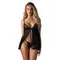 Сорочка беби-долл Obsessive Blomentis babydoll & thong, M/L