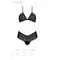 Комплект Passion KERRIA BIKINI black, S/M