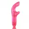 LoveToy G Spot vibrator Pink - Гнучкий вібратор для точки G, 15.8х2.9 см