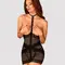 Obsessive Lacrisia chemise - Сорочка еротична, XL/2XL