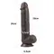 Большой фаллоимитатор LoveToy Sliding-Skin Dildo, 24 см