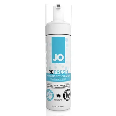 JO Refresh Foaming Toy Cleaner - средство для очистки секс игрушек, 207 мл