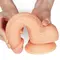 LoveToy - The Ultra Soft Dude Flesh 8" - Фалоімітатор реалістичний, 20х4 см