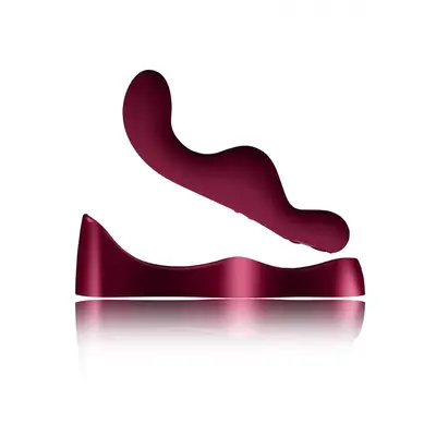 Rocks Off Ruby Glow - Вібромасажер, 18.6х3.2 см (бордо)