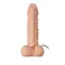 LyBaile Ultra Female Strap-On Realistic Dildo 9,4" - страпон з вібрацією, 24х5 см (тілесний)