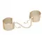 Bijoux Indiscrets Desir Metallique Handcuffs - Gold - Наручники металеві (золотисті)