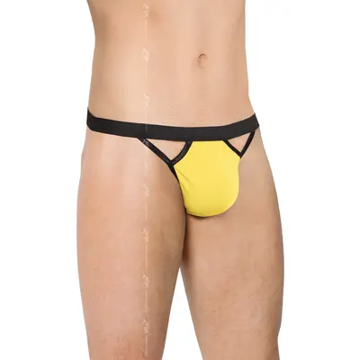 SoftLine - Mens Thong 4530 - Трусы мужские, S-L (желтый)