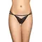 SoftLine G-String 2496 - black - Жіночі стрінги, S/M (чорний)