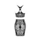 Obsessive K101 top & skirt - еротичний комплект топ та спідниця, S-L (чорний)