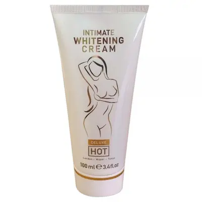 Hot Intimate Whitening Cream Deluxe - Крем для відбілювання шкіри, 100 мл