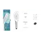 Womanizer Wave Chrome - Насадка-стимулятор для душа 2в1, массажер для интимных зон, (серебристый)