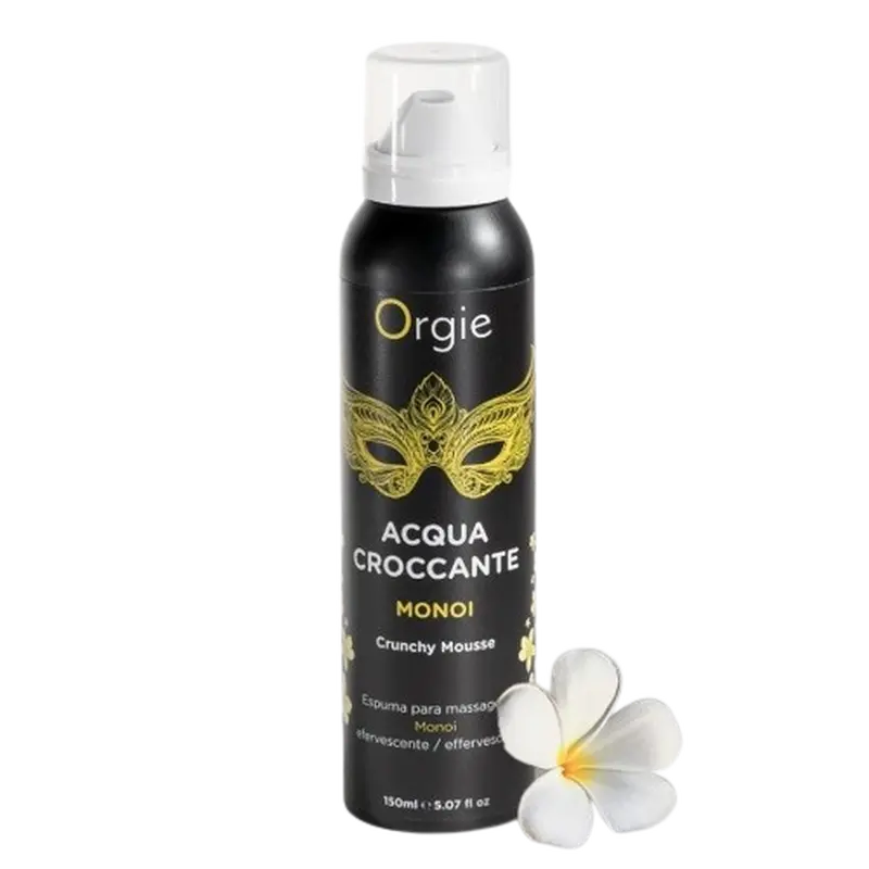 Acqua Crocante Monoi - Шипуча зволожуюча пінка для масажу, 150 мл