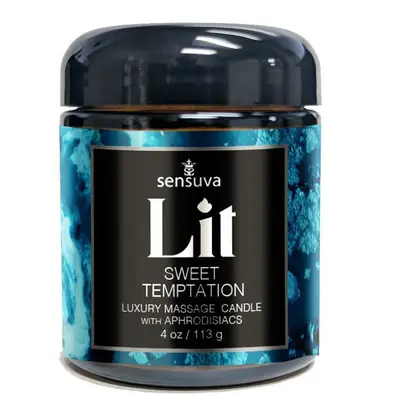 Масажна свічка Sensuva Lit Sweet Temptation, 113 г