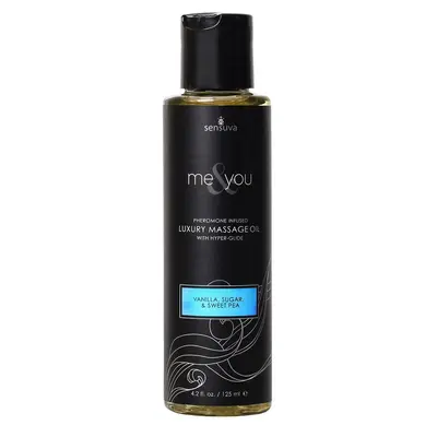 Sensuva - Me&You Vanilla, Sugar & Sweet Pea - Масажна олія з феромонами, 125 мл.