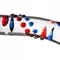 Gildo Glass Dildo No. 3 скляний ділдо з вигинами та малюнком, 18.5х3.5 см