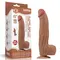 Реалистичный фаллоимитатор Sliding-Skin Dual Layer Dong 12", 31 см