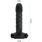 Pretty Love Alexander Finger Vibrator Black - Вібронасадка на палець, 13х2.6 см (чорний)