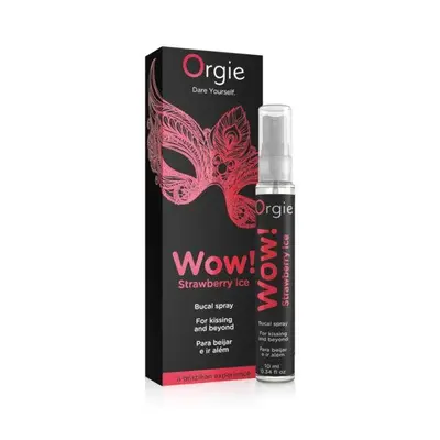 WOW! STRAWBERRY ICE - Спрей для орального секса, 10 мл