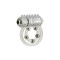 CalExotics Maximus Ring 5 Stroker Beads - двойное виброкольцо, 6х2.5 см (прозрачный)