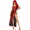 Еротична сукня Leg Avenue Shimmer bodysuit with skirt, M