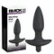 Orion Black Velvet Vibrating Plug Medium анальна пробка з вібрацією, 15х3 см (M)