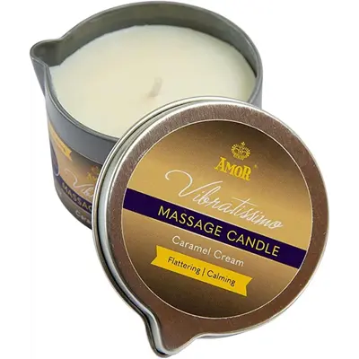 Массажная свеча Vibratissimo Caramel Cream, 50 мл (карамель)