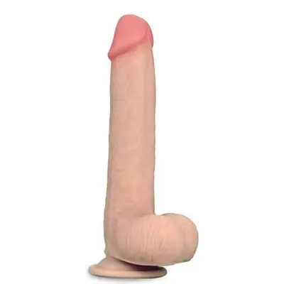 LoveToy - Sliding-Skin Dual Layer Dong 8'' - Фалоімітатор, 20х4 см