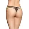 SoftLine G-String 2496 - black - Жіночі стрінги, S/M (чорний)