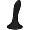 Adrien Lastic Hitsens 5 Black - ділдо з присоскою, відмінно підходить для страпону, 12.9х2.4 см (чорний)