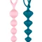 Satisfyer Love Beads Silicone - анальные цепочки, 20.5х3.7 см (разноцветный)