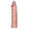 LoveToy Pleasure X-Tender Penis Sleeve Flesh Add 2" - Удлиняющая насадка на фаллос, +5 см (телесная)