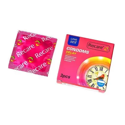 Recare Delay Candy Condoms 3 шт, пролонгуючий ефект
