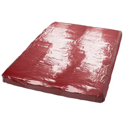 Orion Vinyl Bed Sheet - Вінілове простирадло для сексу, 200х230 (бордовий)