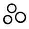 Набір ерекційних кілець Alive Sensual Pleasure Rings, 3 шт
