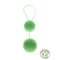 Fuck Green Sphere Balls - Вагинальные шарики, 3,2 см (зеленый)
