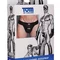 Tom of Finland Leather Jock Strap - Трусы мужские, M/L (чёрный)