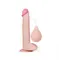 LoveToy Squirt Extreme Dildo Flesh 11'' - Фалоімітатор з еякуляцією, 28х4.8 см