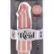 Get Real Dual Density Big Vibrator 9 - Большой реалистичный вибратор, 23х5 см (телесный)