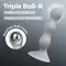 Анальний стимулятор-намистини Satisfyer Triple Ball-R
