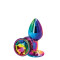 Ns Novelties Rear Assets Mulitcolor S - Анальная пробка 6,9х3,2 см