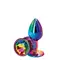 Ns Novelties Rear Assets Mulitcolor S - Анальная пробка 6,9х3,2 см