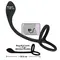 Ерекційне кільце Black Velvets Cock&Ball Ring+Plug