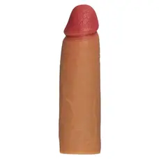 LoveToy Revolutionary Silicone Nature Extender Flesh, Add 1 " - Силиконовая насадка для фаллоса, +2.5 см (телесный)