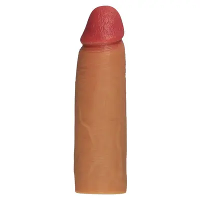 LoveToy Revolutionary Silicone Nature Extender Flesh, Add 1" - Силіконова насадка для фалосу, +2.5 см (тілесний)