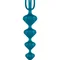 Satisfyer Love Beads Silicone - анальные цепочки, 20.5х3.7 см (разноцветный)