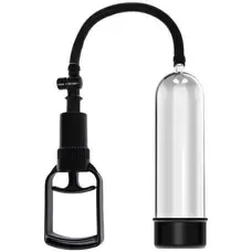 Penis Pump - Вакуумна помпа з насадками, 19х5.5 см (прозорий)