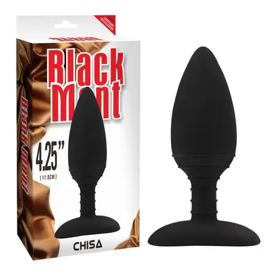 Chisa Black Mont Anal Libido 4.25" - Анальная пробка, 12,2 см (черный)
