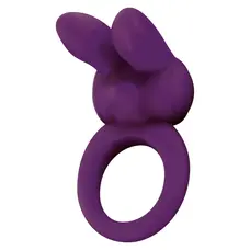 Toy Joy Eos The Rabbit C-Ring - віброкільце, 8х3.5 см (фіолетовий)
