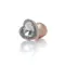 Металева анальна пробка Boys of Toys Jewellery Pearl Gold Plug – розмір S
